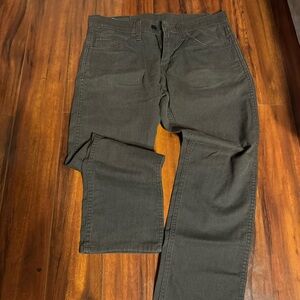 Levi’s Charcoal Twill Pants